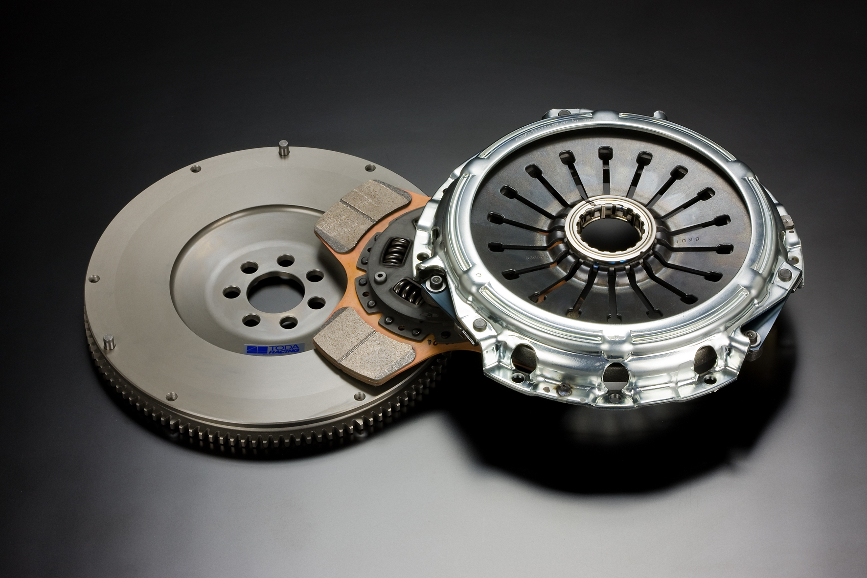 Toda Racing Evo X flywheel and sports clutch kits
