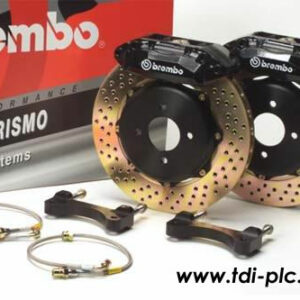 Brembo big front brake kit with 328mm x 28mm 2 piece discs