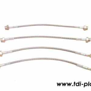 Set of Braided Brake Lines