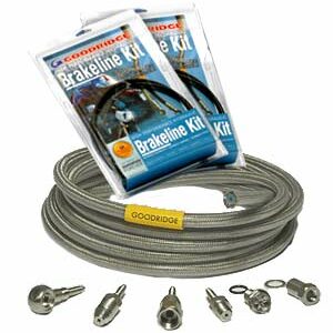 Goodridge Hoses - Stainless 4 line kit