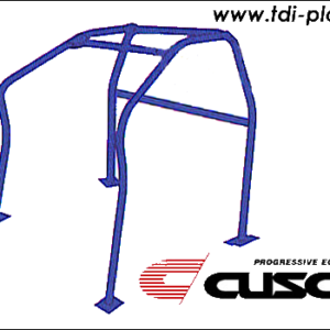 Cusco Bolt In Roll Cage > Cr-Mo 4 Point (Front Section with Harness Bar)