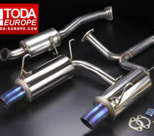 Toda Racing 'Cat-Back' Exhaust System - Straight Tail Pipes