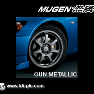 Mugen Alloy Wheel - GP Gun Metallic (Front)
