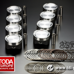 Toda Racing High Comp Piston Kit (85.00Ø) F129B (MUST BE USED WITH TODA RACING CRANKSHAFT)