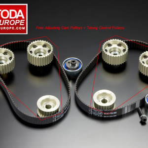Toda Racing Free Adjusting Cam Pulleys + Timing Control Pulleys (MUST BE USED WITH TODA RACING HEAVY DUTY TIMING BELTS)