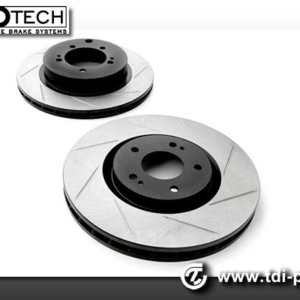 StopTech Powerslot Brake Discs - Rear Slotted (pr)