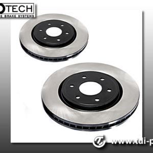 StopTech Powerslot Brake Discs - Front Plain (pr)