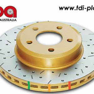 DBA 4000 series slotted and drilled front discs (pair) for XJR 8 cyl.