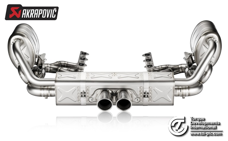 AKRAPOVIC Evolution Line - Titanium (911 GT3/RS 3.6ltr - 997)