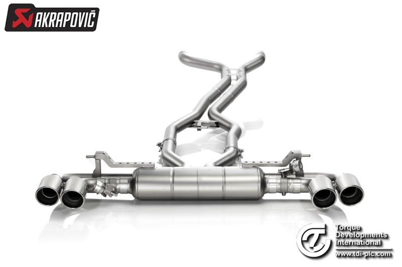 AKRAPOVIC Evolution Line - Titanium (Cayenne Turbo & Turbo S - 958)