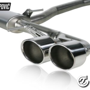 AKRAPOVIC Tail Pipe Set - Titanium (Nissan GT-R)