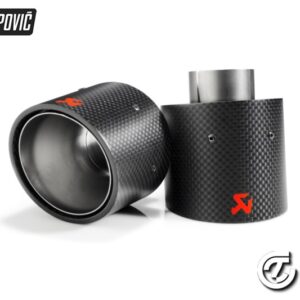 AKRAPOVIC Tail Pipe Set - Carbon (All R56, R57 & R58 Variants)