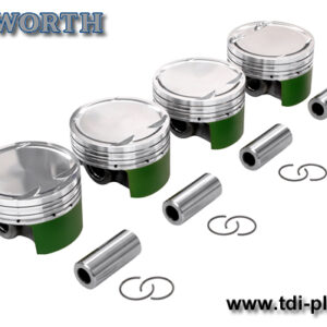 Cosworth Forged Piston Kit - 87.0mm (9.2:1cr) for 2.0ltr