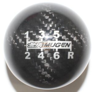 Mugen Carbon Shift Knob - Black 54102-XLT-K2S0-BK