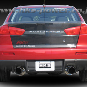 Evo X HKS Racing Muffler