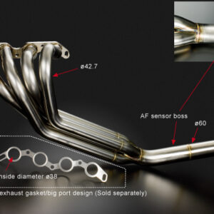 AE86 Toda Racing 4-1 Exhaust Manifold